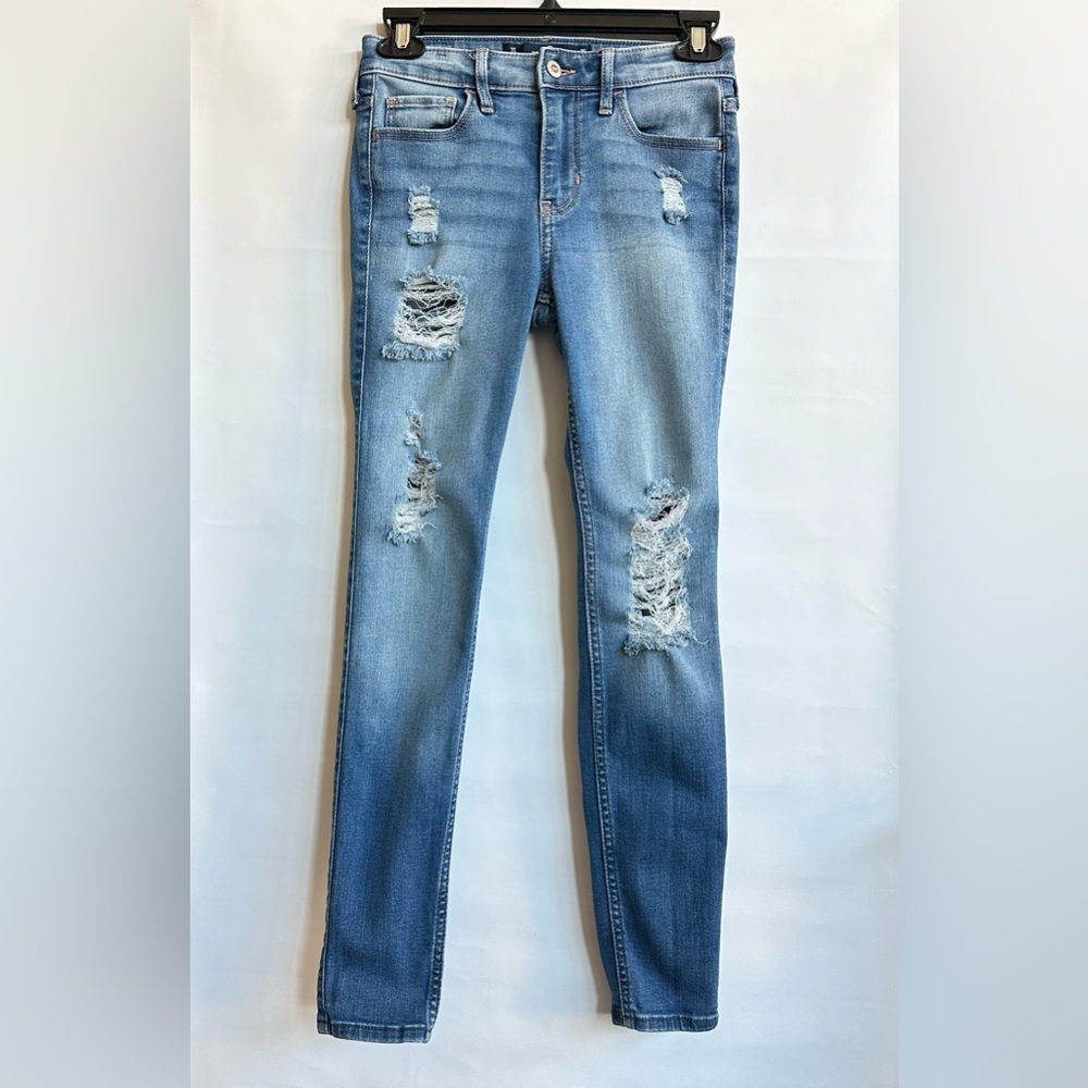 Hollister CO. Mid-Rise Super Skinny Jeans Size 1S W25 L27